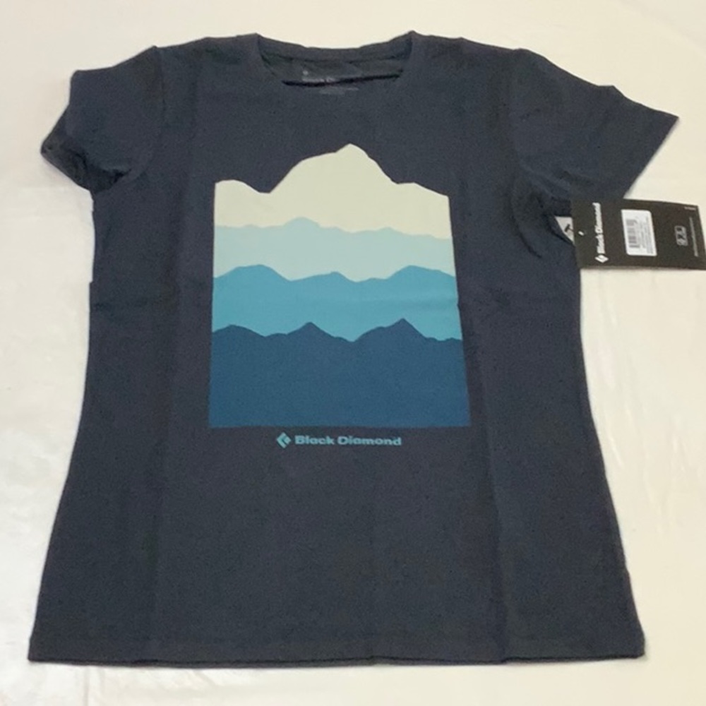 Black Diamond MOUNTAIN VISTA GRADIENT TEE - Eclipse